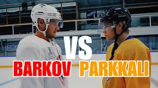 HOCKEY CHALLENGE: ALEKSANDER BARKOV VS JAAKKO PARKKALI