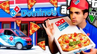 REPARTO DOMINOS PIZZA EN GTA 5 !! *comida rápida* (Grand Theft Auto V) - GTA V MODS