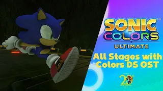 Sonic Colors: Ultimate (PC) - All Stages with Colors DS OST
