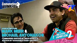 Voice Stars Mark Meer (Mass Effect) & Michael Antonakos (Assassin’s Creed) Tri-City Super Con 2019