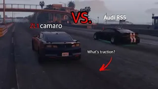 GTA 5 Racing (ONLINE PS4) Vigero ZX vs. Obey Drafter 8F