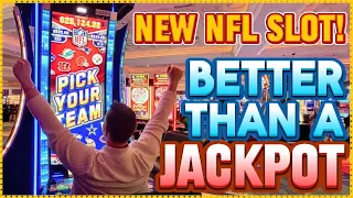 🏈 INSANE! Better than a HANDPAY! ⭐️ NEW NFL SuperBowl SLOT! Nonstop ACTION! 🏆