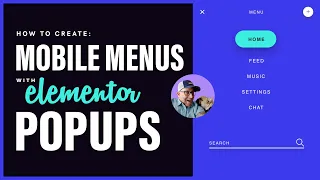 Create Better Mobile Menus With Elementor Popups