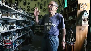 Bill and his clock collection | Local Focus