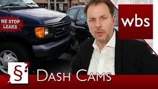 Darf ich Dashcams benutzen & haben diese Wirkung vor Gericht? | Rechtsanwalt Christian Solmecke