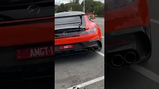 amg gt black series exhaust sound #shorts #amggtblackseries #supercars