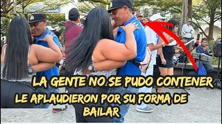 🛑la pareja bombo llega de nuevo y mira como bailó su esposo 🛑😍