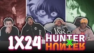 Hunter x Hunter | 1x24: “The x Zoldyck x Family" REACTION!!