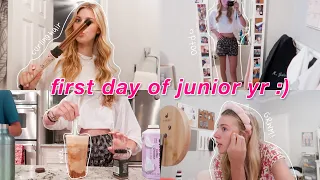 FIRST DAY OF HIGH SCHOOL GRWM | junior year