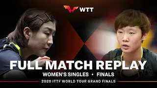 FULL MATCH | CHEN Meng (CHN) vs WANG Manyu (CHN) | WS F | 2020 Grand Finals