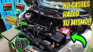 TRUCO l COMO HACERLE UNA AFINACION O SERVICIO COMPLETO A UN AUTO DE UNA MANERA MUY FACIL Y PRACTICA!