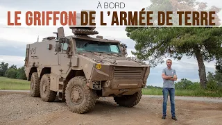 A bord du Griffon de l'Armée de Terre