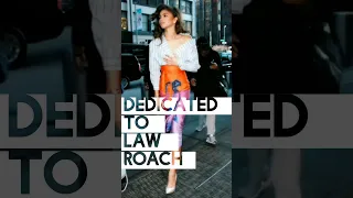 Zendaya dress by ex iconic stylist Law Roach #shorts #zendaya #fashion #style