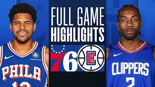 Philadelphia Sixers vs. Los Angeles Clippers Full Game Highlights |March 24, 2024| Nba Studio #nba