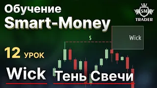 ТЕНЬ СВЕЧИ в трейдинге. WICK | Курс по Smart Money Трейдинг 🎓Урок #12