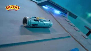 Star Wars Forge Luke Skywalker Electronic Extendable Blue Lightsaber Toy- Smyths Toys