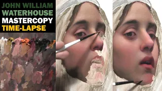 ART: Oil Painting Time-Lapse WATERHOUSE