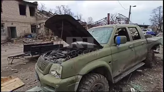 ‼️🏴‍☠️Кадры уничтоженной батареи полка "Азов" в Мариуполе