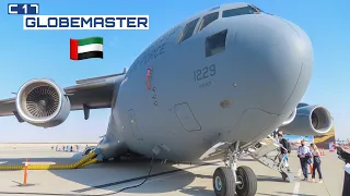 United Arab Emirates (UAE) Boeing C17A Globemaster | Dubai Air Show