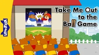 Take Me Out to the Ball Game 2 | Nursery Rhymes | Classic | Little Fox | Animated Songs for Kids