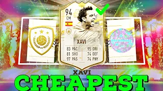 94 XAVI PRIME MOMENTS ICON SBC CHEAPEST SOLUTION!!! #FIFA21