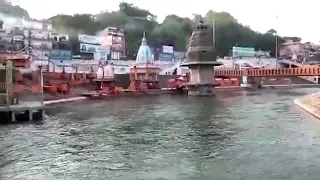 Ganga river pure water after lockdown | Ganga ghat clened itself due to lockdown|