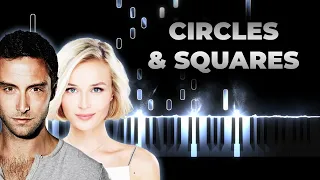 Måns Zelmerlöw, Полина Гагарина - Circles and Squares, Karaoke - Кавер на пианино, Караоке, Текст