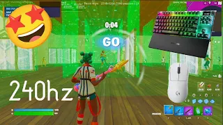 [4k] Fortnite ASMR Chill 🤩 Boxfights 240hz gameplay📦