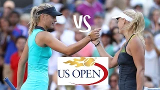 Wozniacki vs Sharapova | 2010 US Open Highlights