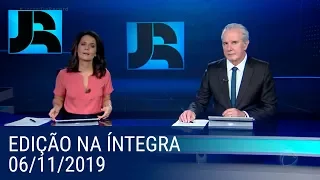 Assista à íntegra do Jornal da Record | 06/11/2019