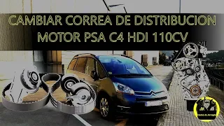 Cambiar correa de distribucion C4 1.6 HDI PSA 110CV