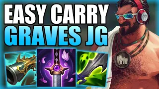 THIS IS HOW YOU CAN USE GRAVES JUNGLE TO EASILY CARRY GAMES! - Gameplay Guide League of Legends