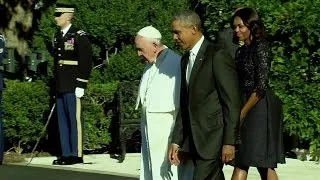 Pope meets with President Obama in DC
