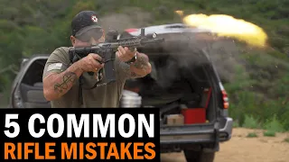 5 Common Rifle Shooting Mistakes with Navy SEAL Mark "Coch" Cochiolo