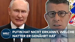 PRIGOSCHIN-PUTSCH: "Das ist eklatantes Führungsversagen von Wladimir Putin" | WELT Analyse