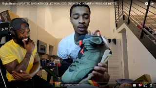 FLIGHT'S SNEAKER COLLECTION GOT ME JEALOUS! HE GOT HEAT! (NEW EPIC INSANE HYPEBEAST HEAT!)