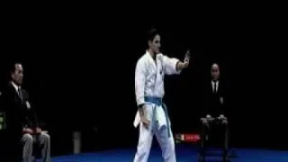 WKF Mundial Serbia 2010 final  Karate Antonio Diaz vs Luca Valdesi