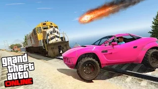 ОФИГЕННАЯ ГОНКА НА ДЖИПАХ! GTA ONLINE (УГАР, ЭПИК, БАГИ) #18