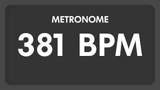 381 BPM - Metronome