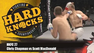 Chris Chapman vs Scott MacDonald | MMA | Hard Knocks Fighting Championship | HKFC 27