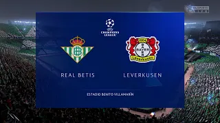 FIFA 22 - Real Betis vs Bayern Leverkusen | Champions League Semifinals | Full Match