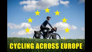 Cycling across Europe - solo trip (in two minutes)