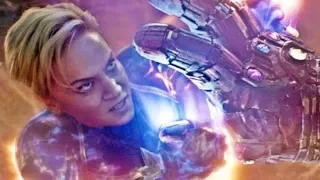 Avengers Endgame Writers Share Revelation About Captain Marvel vs. Thanos