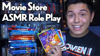 ASMR | Disney Movie Store Role Play! (Movie Collection & More!)