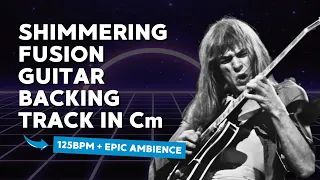 Shimmering Fusion Groove Guitar Jam Track: 125bpm to elevate your solo skills #guitar