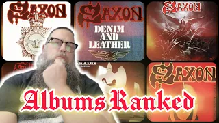 Saxon Albums Ranked (2024 update including Hell Fire and Damnation)