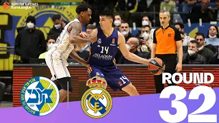 Final run lifts Maccabi past Real! | Round 32, Highlights | Turkish Airlines EuroLeague