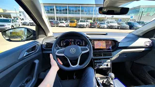 New Volkswagen T-Cross 2022 Test Drive POV | 4K