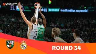 LAST MINUTE WIN | Highlights | Zalgiris Kaunas-Real Madrid 2023-24 Turkish Airlines EuroLeague