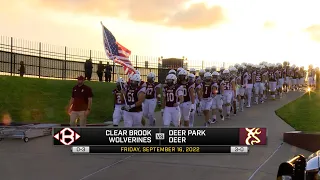 Deer Park Football vs Clear Brook - Game Highlights 9-16-22